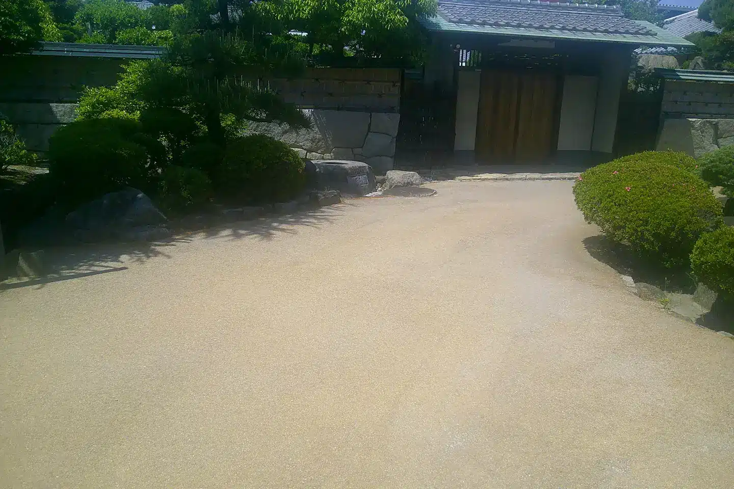特殊舗装工事(カラーアスファルト舗装)